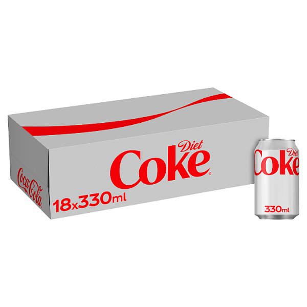 Diet Coke 18pk (330ml)