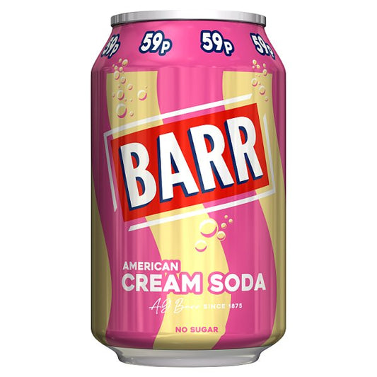 Barr Cream Soda Can (330ml)