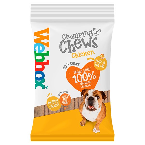 Webbox 20 Chomping Chews Chicken 200g