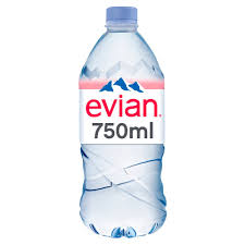 Evian Still Natural Mineral Water (750ml)