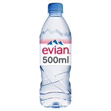 evian Still Natural Mineral Water (500ml)