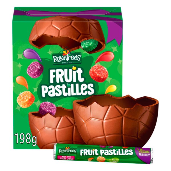 Rowntree's Fruit Pastilles Large Easter Egg (198g)