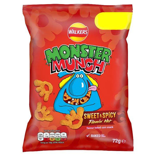 Monster Munch Sweet & Spicy (72g)