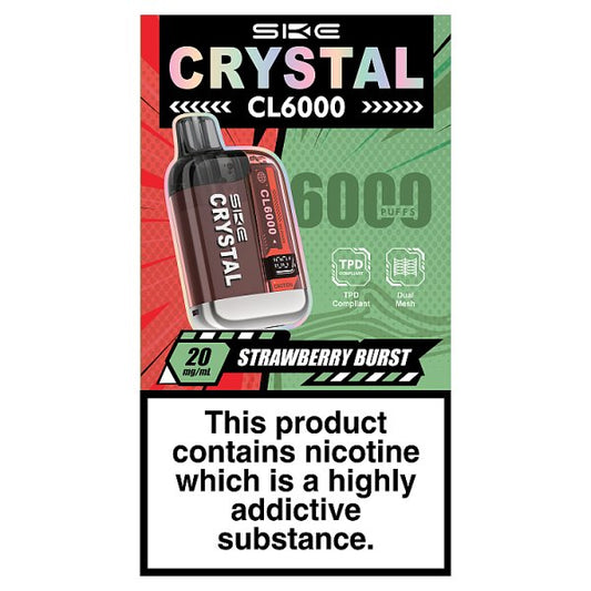 SKE Crystal CL6000 Strawberry Burst