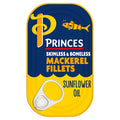 Princes Mackerel Fillets Sunflower Oil (125g)