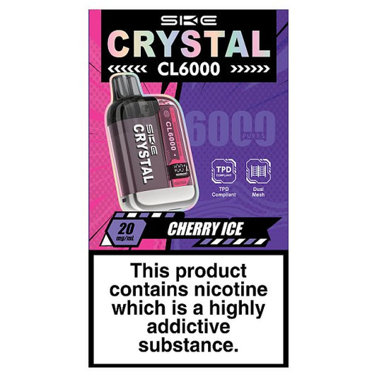 SKE Crystal CL6000 Cherry Ice