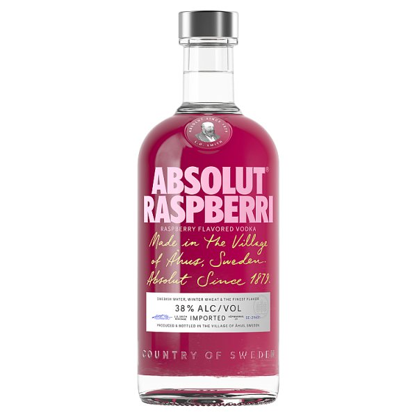 Absolut Raspberri Vodka (70cl)