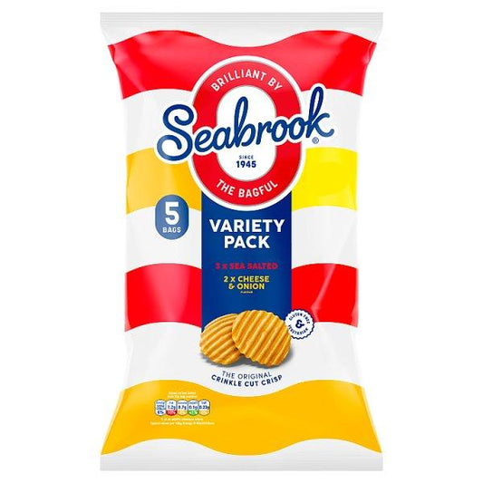 Seabrook Variety Pack 5pk (25g)