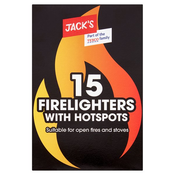 Jack's 15 Firelighters (200g)