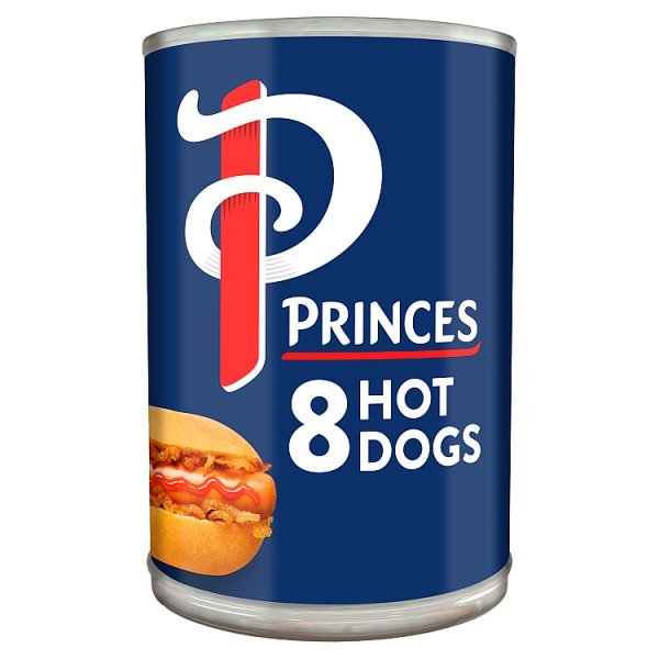 Princes 8 Hot Dogs (400g)