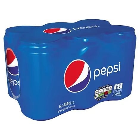 Pepsi 6pk Cans (330ml)