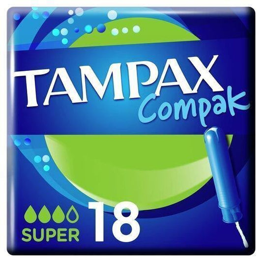 Tampax Compak Super 18's