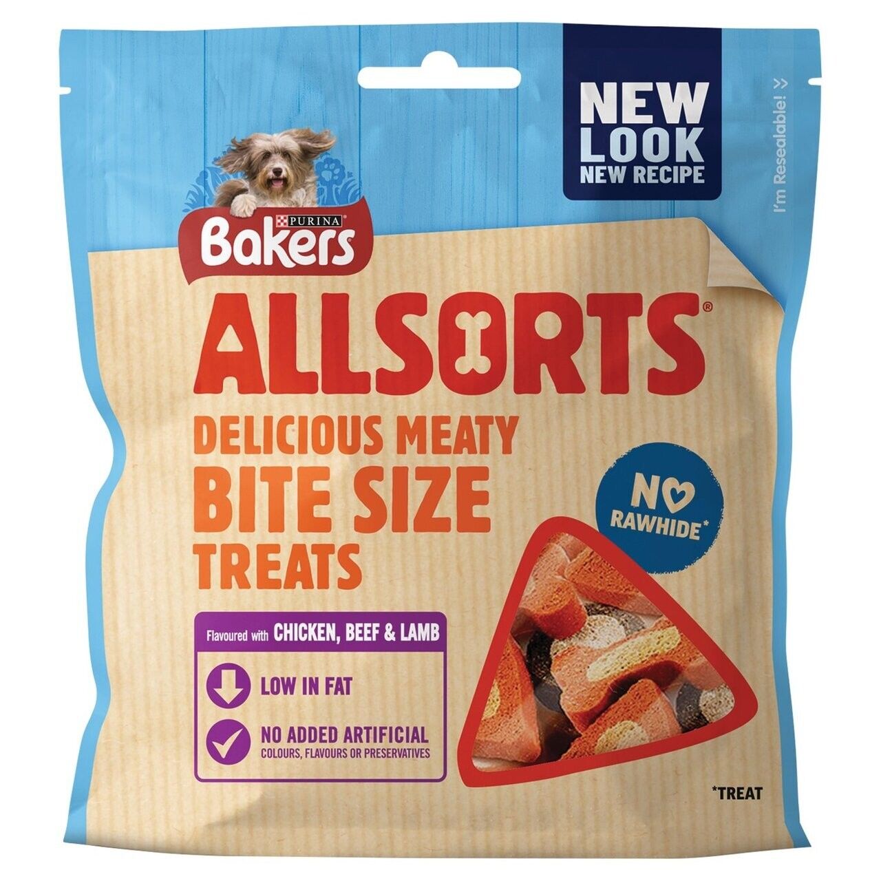 Bakers Allsorts with Chicken, Beef & Lamb (98g)