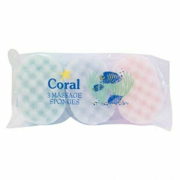 Coral 3 Massage Sponge